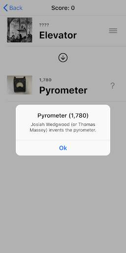 The Timeline Game - Inventions & World History screenshot 3