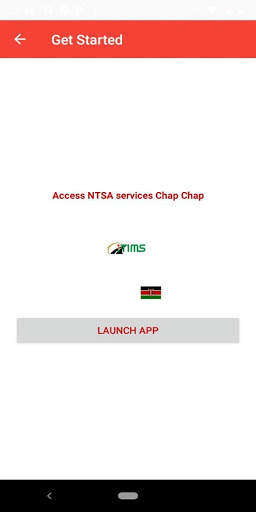 NTSA App screenshot 2