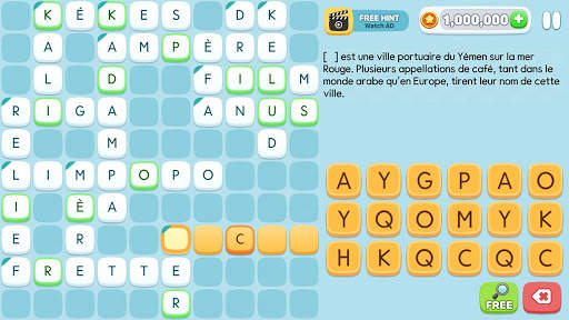 Mots Croisés Quiz screenshot 1