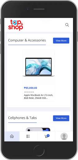 Tap and Shop screenshot 1