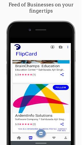 FlipCard - Real Social Media Network screenshot 2