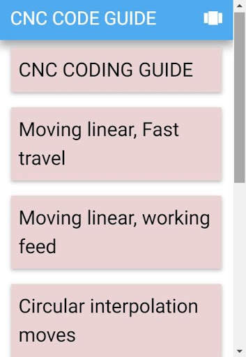 CNC CODE GUIDE Fanuc screenshot 2