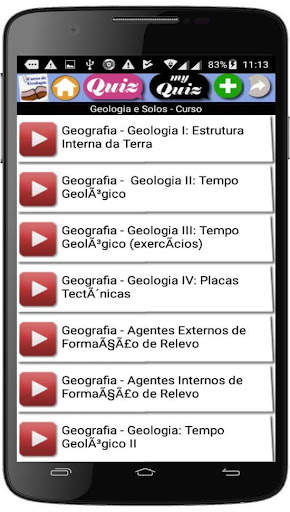 Curso de Geología скриншот 1