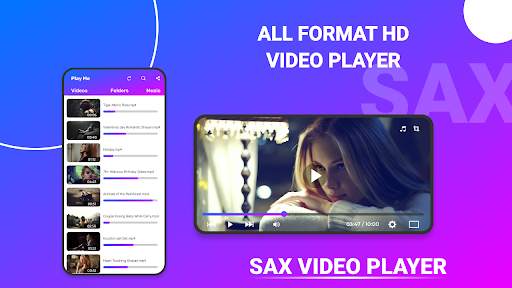 SAX Video Player - All Format HD Video Player 2021 screenshot 1