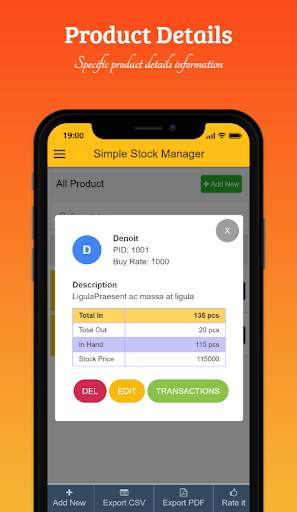Simple Stock Manager screenshot 4