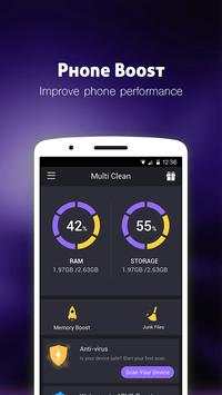 Multi Clean - Clean junk files, Boost & Previty screenshot 5