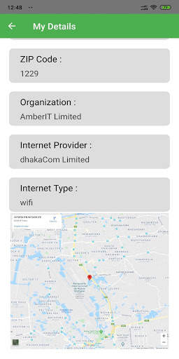 My IP Location - Whois screenshot 5