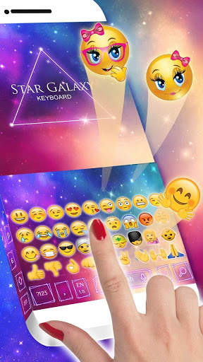 Star Galaxy Keyboard Theme screenshot 4