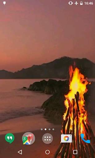 Bonfire Video Live Wallpaper screenshot 3
