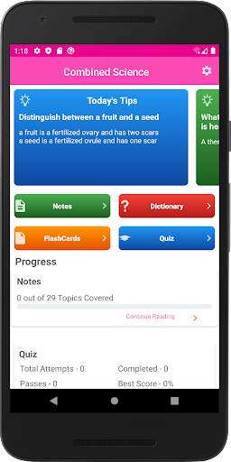 GCSE Combined Science screenshot 1