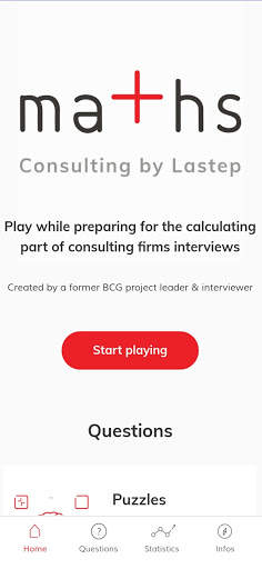 Lastep - consulting maths скриншот 1