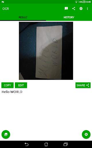 Handwritten OCR screenshot 6