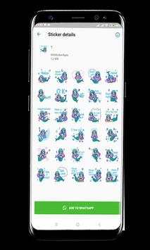 Mermaid free Stickers For WhatsApp / WA Sticker screenshot 6