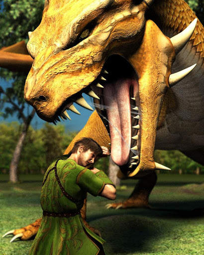 Fire Flying Dragon Simulator Warrior Sky Rider 3D screenshot 6