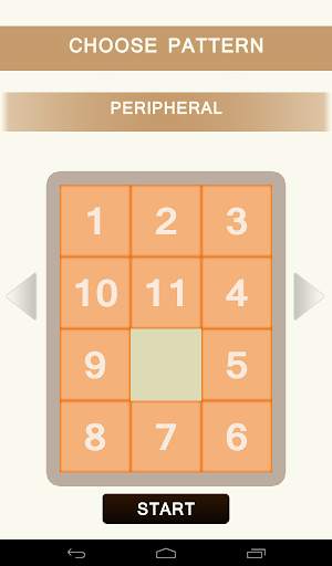 4x3 Sliding puzzle game screenshot 5