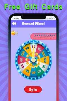 Gift Cards: Spin And Coin - Earn Real Money Reward screenshot 2
