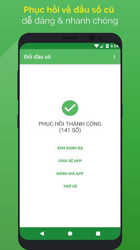 Chuyển đổi đầu số - đầu số mới screenshot 7