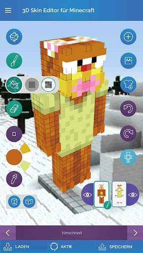 QB9 3D Skin Editor für Minecraft screenshot 11