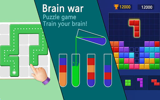 Brain war-puzzle game screenshot 9