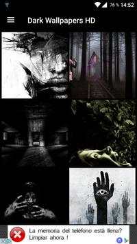 Dark Wallpapers HD screenshot 1