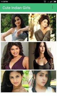 Indian Cute Girls Wallpapers 4 تصوير الشاشة