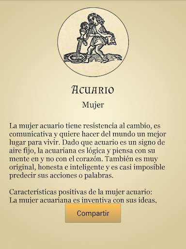 Perfil del zodíaco y horóscopo screenshot 4