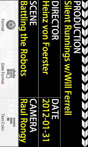 Film Clapper Board Lite screenshot 1