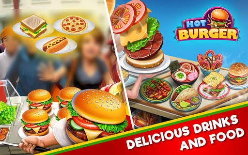 Food Street Burger Simulator : Burger Maker Game screenshot 3