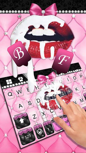 Sexy Lips Keyboard Theme screenshot 3