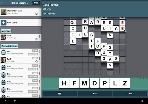 Upwords screenshot 2