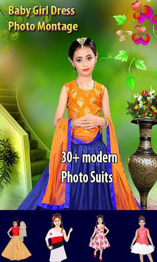 Baby Girl Dress Photo Suit : Photo Editor screenshot 2