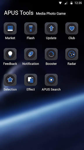 Planets-APUS Launcher theme screenshot 3
