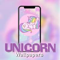 Unicorn wallpaper - kawaii unicorn backgrounds logo