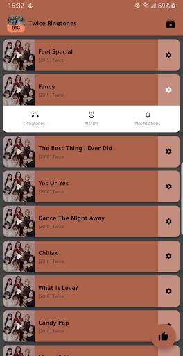 Twice Offline - Kpop Ringtones screenshot 2