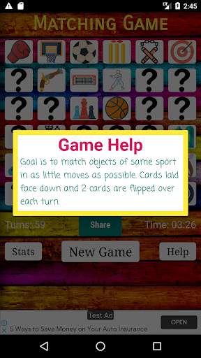 Sports Matching Game screenshot 3