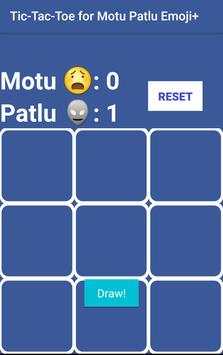 Tic-Tac-Toe for Motu Patlu Emoji  screenshot 3