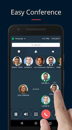 call.center free softphone screenshot 2