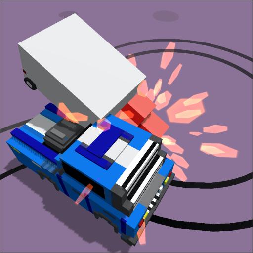 Drag racing collision: Super Impact Guardian icon