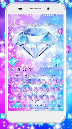 Love Sparkle Diamond Keyboard screenshot 2
