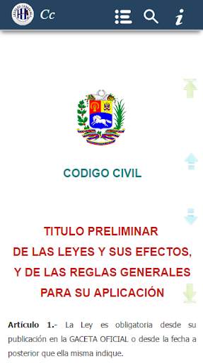 Código Civil (Cc) screenshot 1