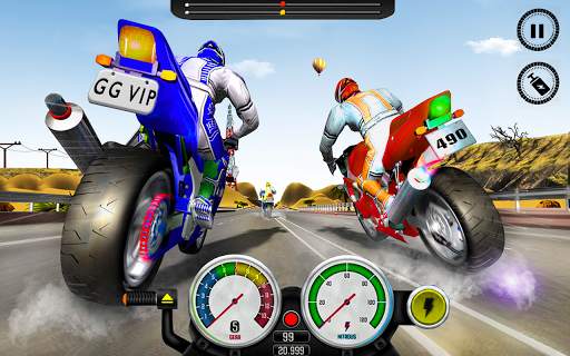 Real Motorcycle Bike Race Game screenshot 1