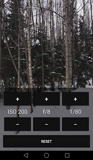 Camera Light Meter screenshot 2