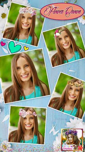 Flower Crowns Headband Pic App screenshot 1