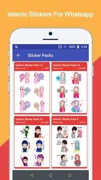 Islamic Stickers For WhatsApp screenshot 6