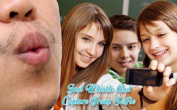 Whistle Selfie Camera screenshot 2