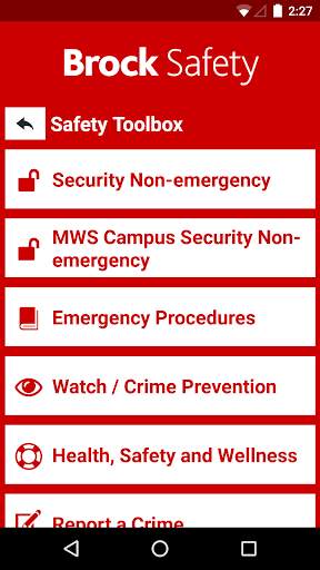 Brock Safety screenshot 4