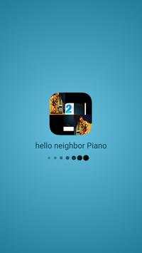 Hello Neighbor piano game screenshot 1