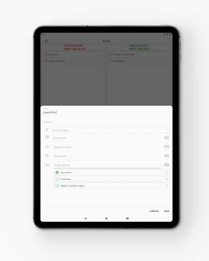 4.Do - Zu tun - Aufgabenliste screenshot 12