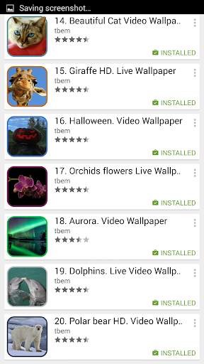 Galaxy. Video Wallpaper screenshot 8