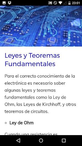 Curso de Electrónica screenshot 2